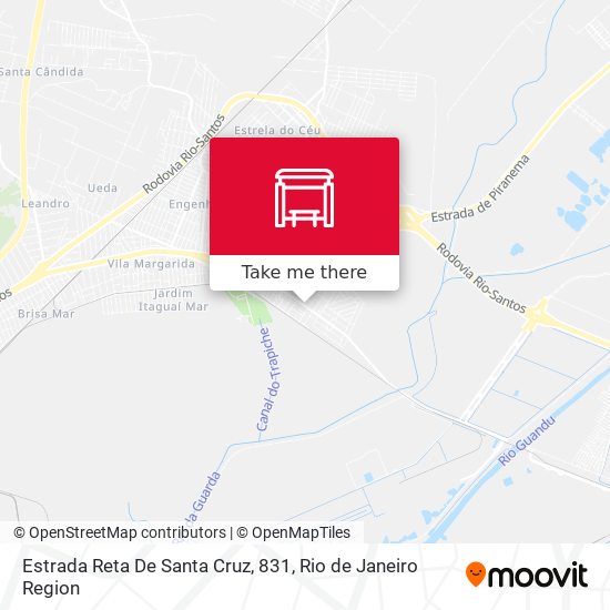 Estrada Reta De Santa Cruz, 831 map