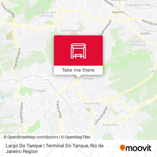 Largo Do Tanque | Terminal Do Tanque map