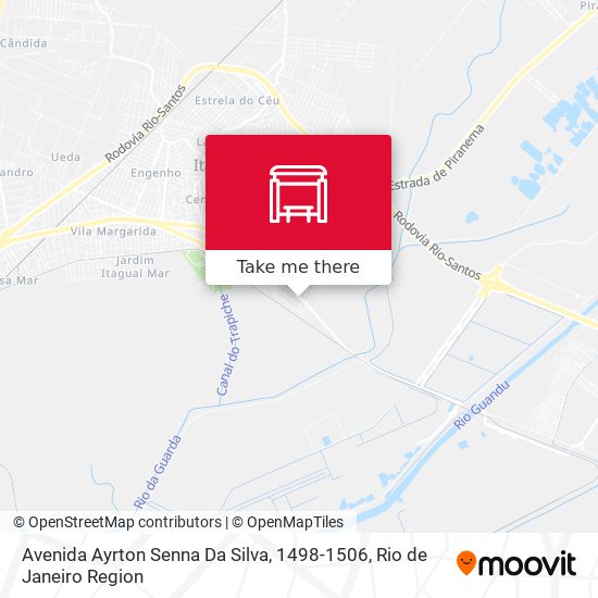 Avenida Ayrton Senna Da Silva, 1498-1506 map