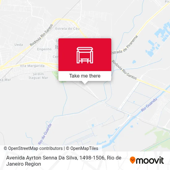 Avenida Ayrton Senna Da Silva, 1498-1506 map