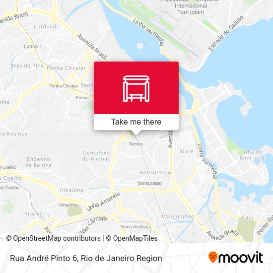 Rua André Pinto 6 map