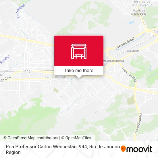 Rua Professor Carlos Wenceslau, 944 map