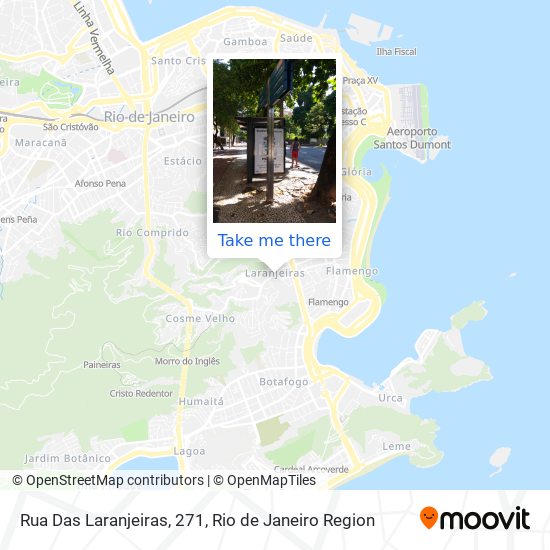 Rua Das Laranjeiras, 271 map