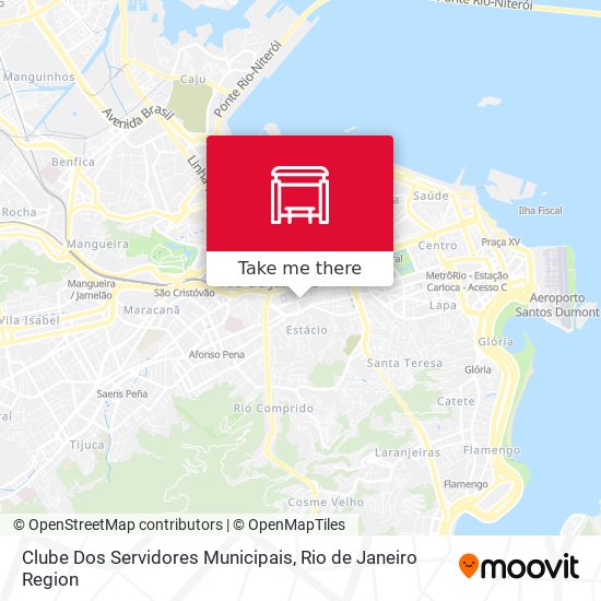 Mapa Clube Dos Servidores Municipais