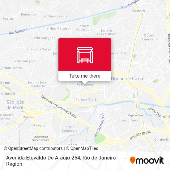 Avenida Etevaldo De Araújo 264 map