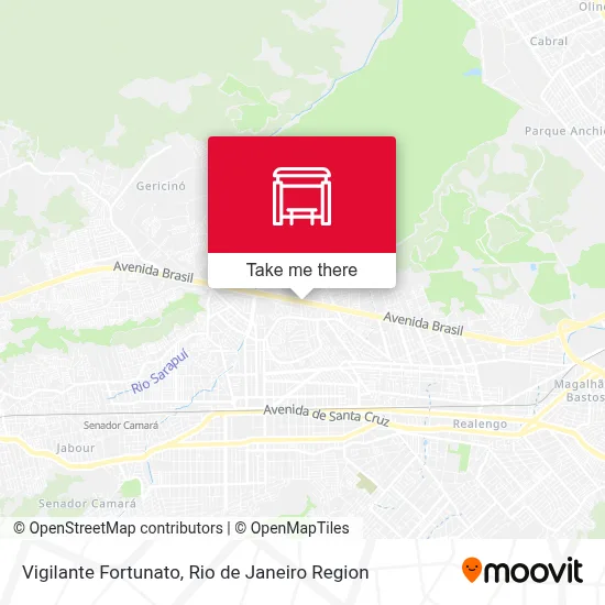 Vigilante Fortunato map