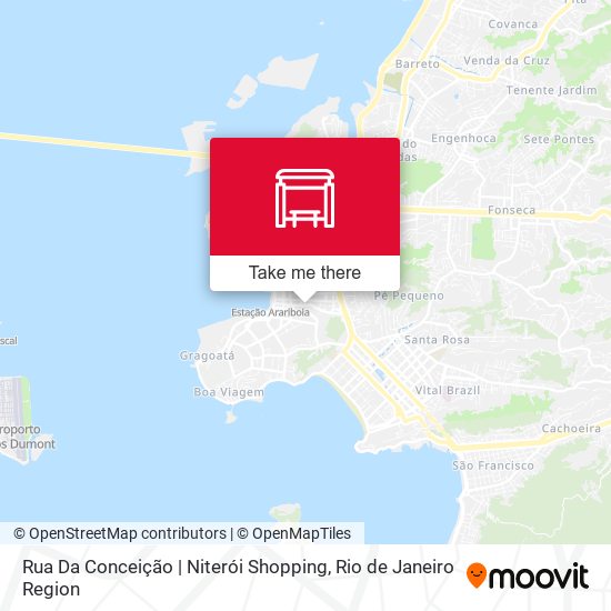 Rua Da Conceição | Niterói Shopping map