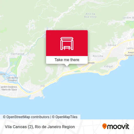 Vila Canoas (2) map