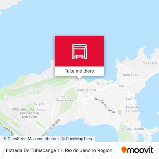 Estrada De Tubiacanga 17 map