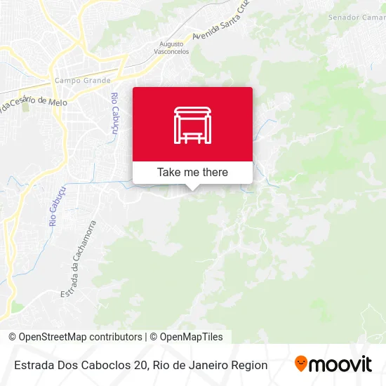 Estrada Dos Caboclos 20 map