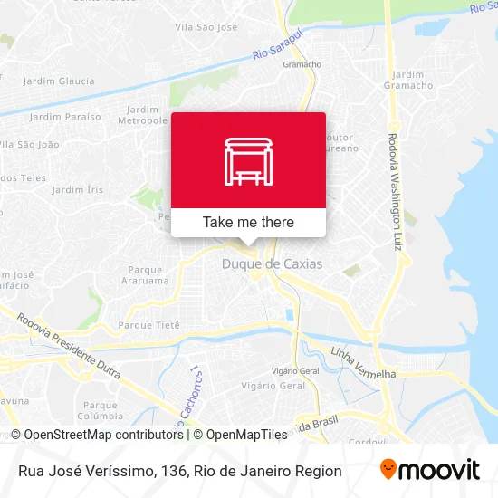 Rua José Veríssimo, 136 map