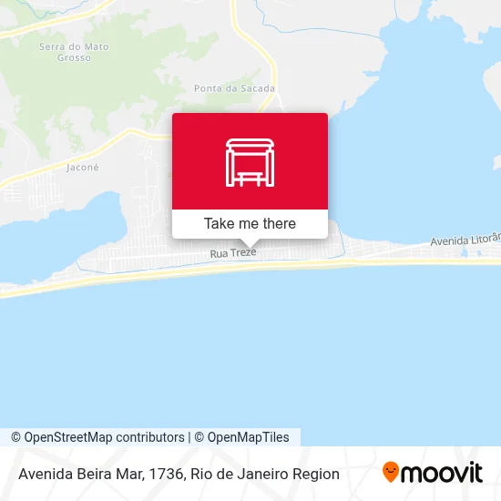 Avenida Beira Mar, 1736 map