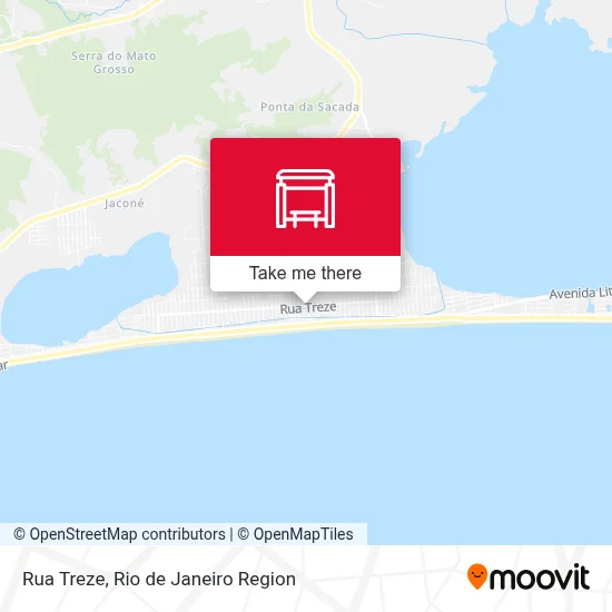 Rua Treze map