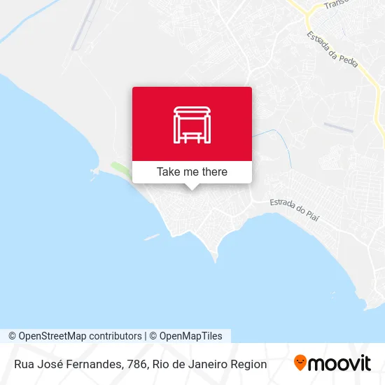 Rua José Fernandes, 786 map