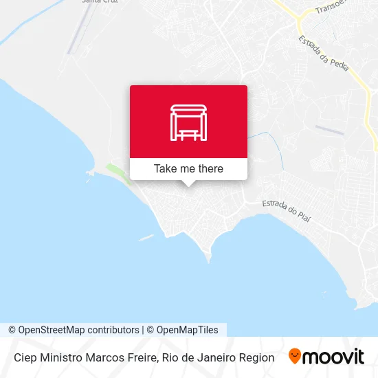 Ciep Ministro Marcos Freire map