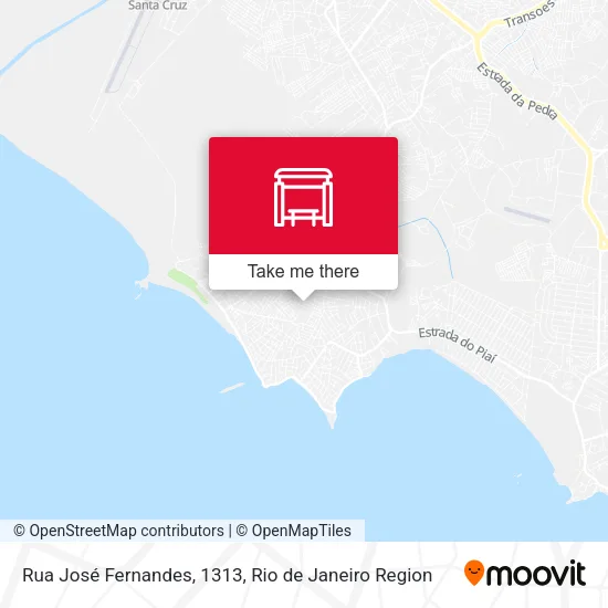 Rua José Fernandes, 1313 map