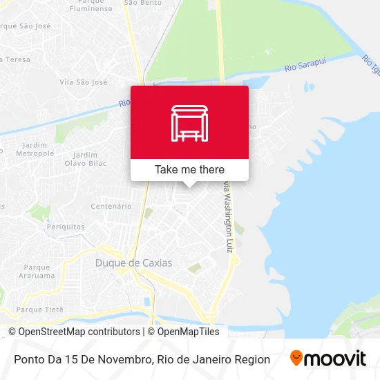 Ponto Da 15 De Novembro map