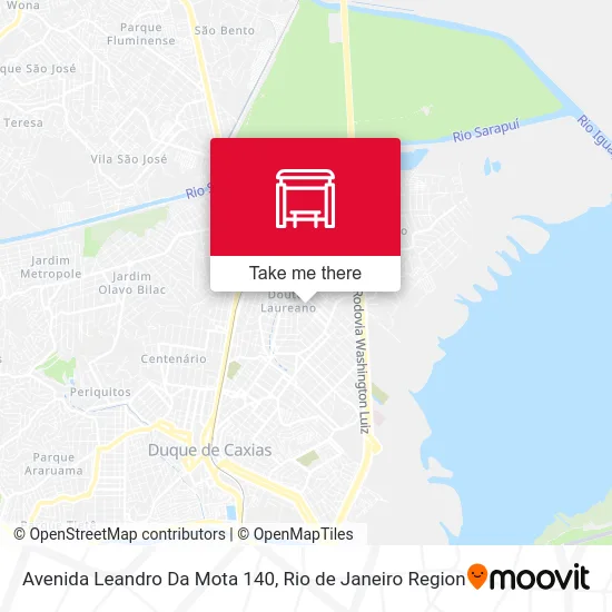 Avenida Leandro Da Mota 140 map