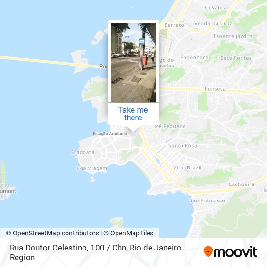 Rua Doutor Celestino, 100 / Chn map