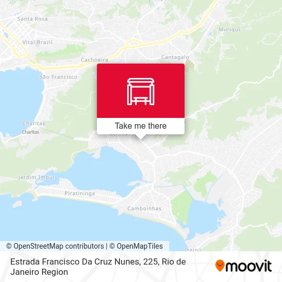 Estrada Francisco Da Cruz Nunes, 225 map