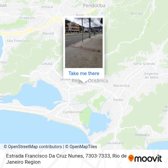 Estrada Francisco Da Cruz Nunes, 7303-7333 map