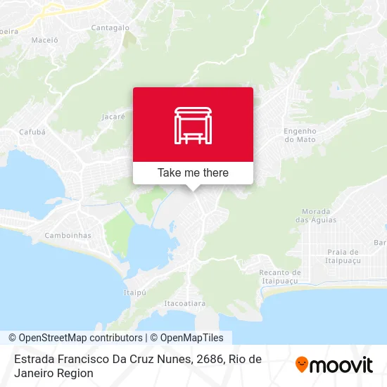 Estrada Francisco Da Cruz Nunes, 2686 map