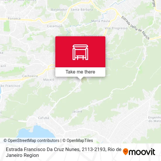 Estrada Francisco Da Cruz Nunes, 2113-2193 map