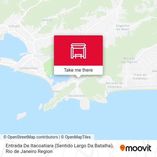 Entrada De Itacoatiara (Sentido Largo Da Batalha) map