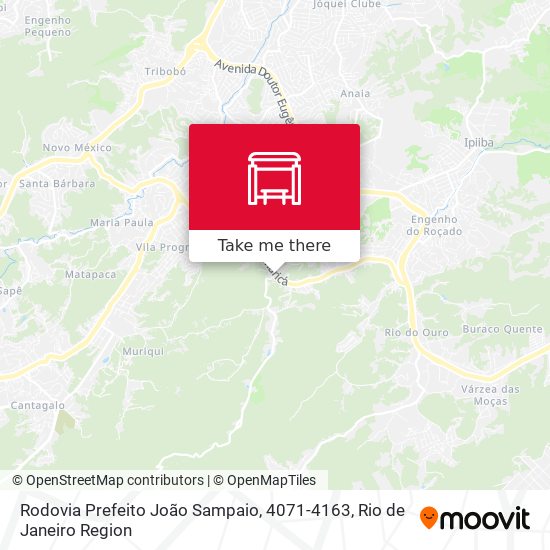 Rodovia Prefeito João Sampaio, 4071-4163 map