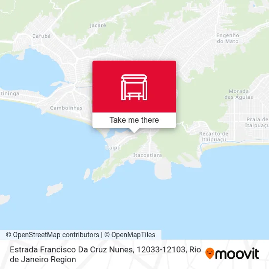 Estrada Francisco Da Cruz Nunes, 12033-12103 map