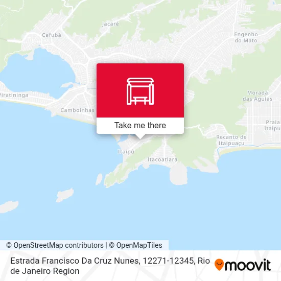 Estrada Francisco Da Cruz Nunes, 12271-12345 map