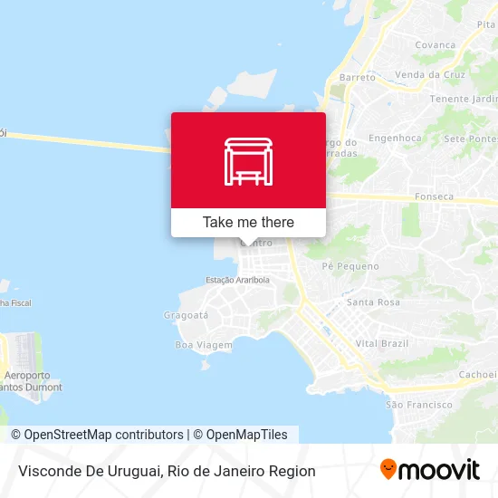 Visconde De Uruguai map