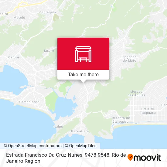 Estrada Francisco Da Cruz Nunes, 9478-9548 map