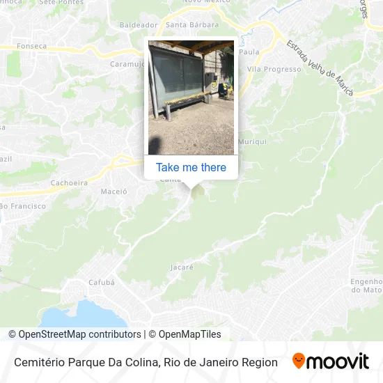 Cemitério Parque Da Colina map