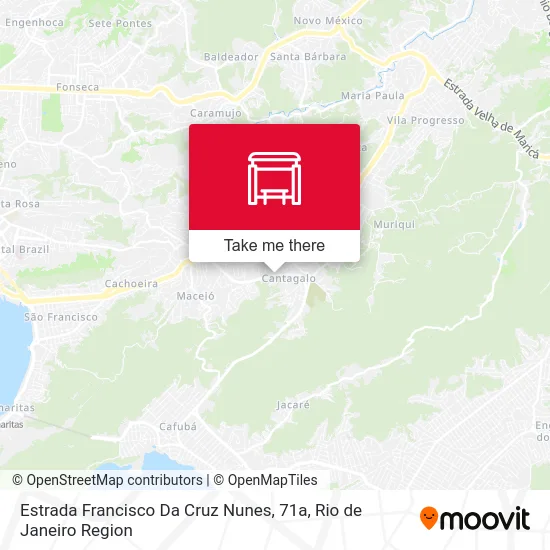 Estrada Francisco Da Cruz Nunes, 71a map