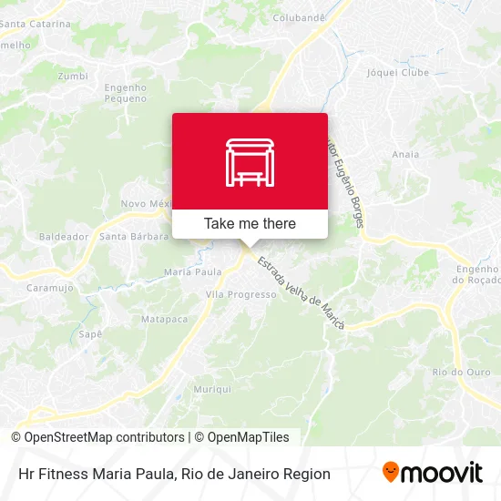 Hr Fitness Maria Paula map