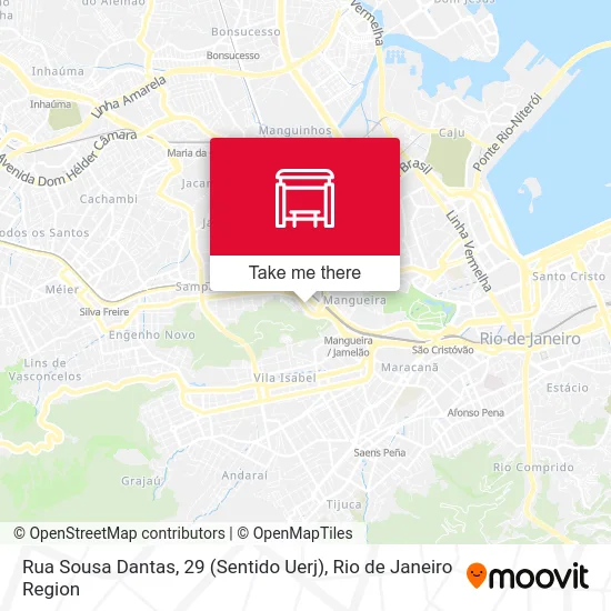 Rua Sousa Dantas, 29 (Sentido Uerj) map