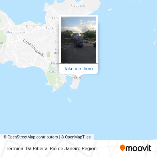 Terminal Da Ribeira map