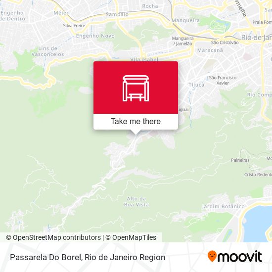 Passarela Do Borel map