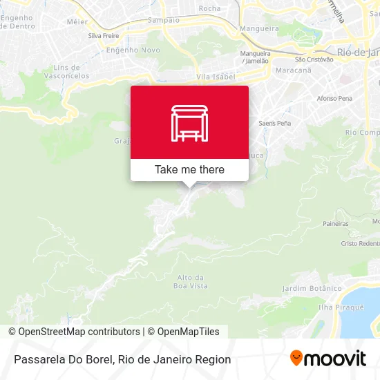 Passarela Do Borel map