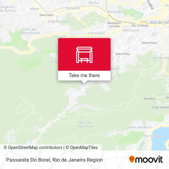 Passarela Do Borel map
