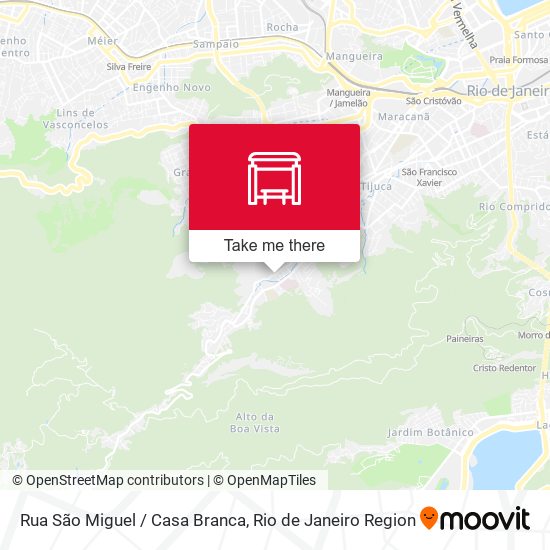 Rua São Miguel / Casa Branca map