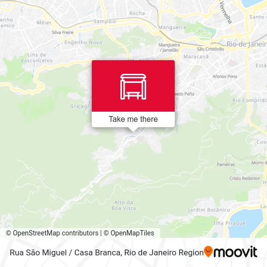 Rua São Miguel / Casa Branca map