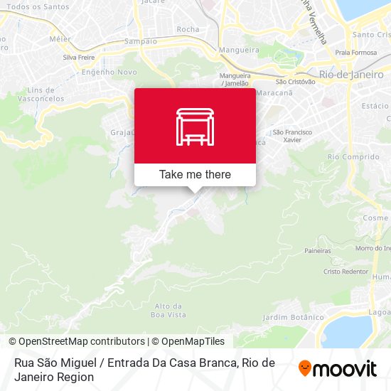 Rua São Miguel / Entrada Da Casa Branca map