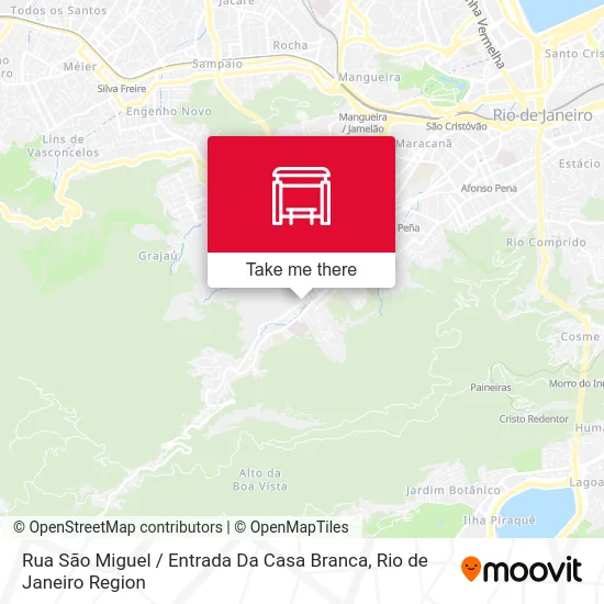 Rua São Miguel / Entrada Da Casa Branca map