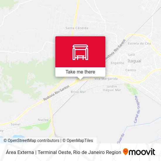 Área Externa | Terminal Oeste map