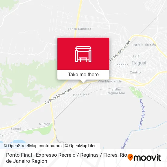 Ponto Final - Expresso Recreio / Reginas / Flores map