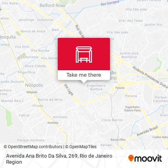 Mapa Avenida Ana Brito Da Silva, 269