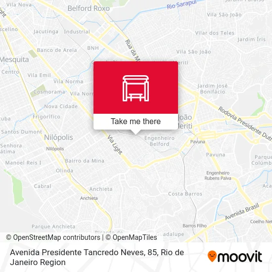 Avenida Presidente Tancredo Neves, 85 map
