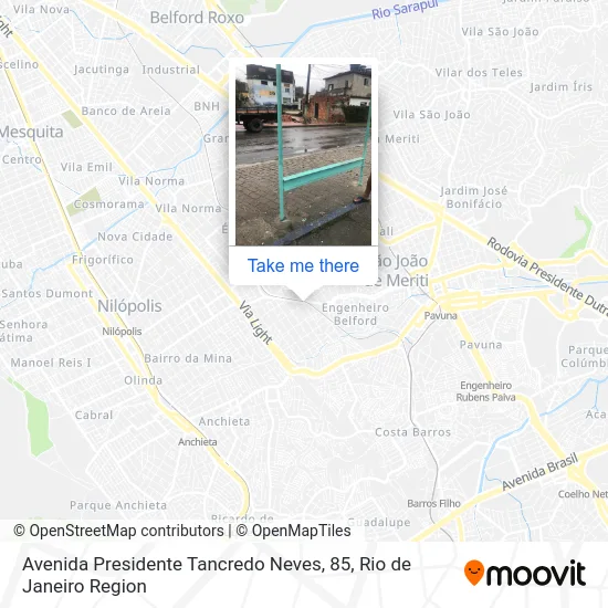Avenida Presidente Tancredo Neves, 85 map